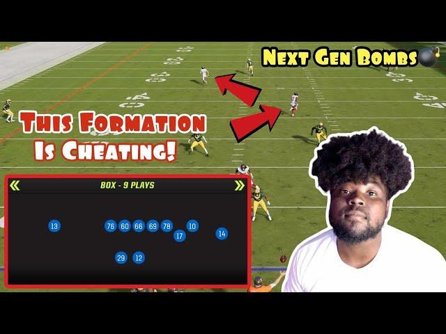 This Formation Is Cheating On Next Gen Madden 23! | Gun Box Mini Scheme |