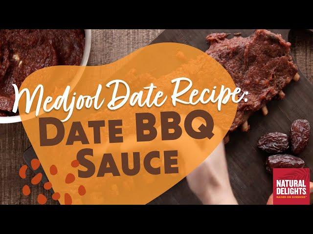 Natural Delights Medjool Date BBQ Sauce