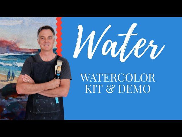 WATERCOLOR Basic Materials  (Plus Painting Tutorial)