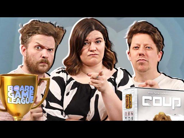 Let's Play COUP | Board Game League | Season 2