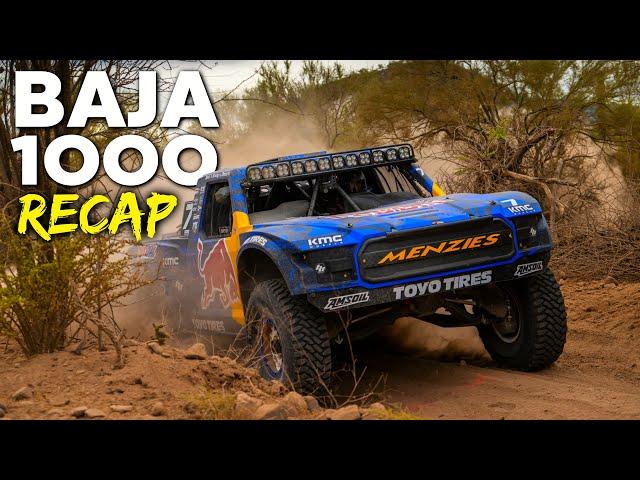 DOMINATING the Baja 1000 | Trophy Truck Race Recap