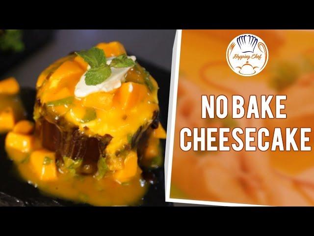 How to Make No Bake Cheesecake by Chef Shantanu || Hopping Chef