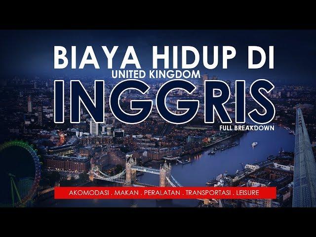 BIAYA HIDUP di INGGRIS (UK) sebagai Mahasiswa