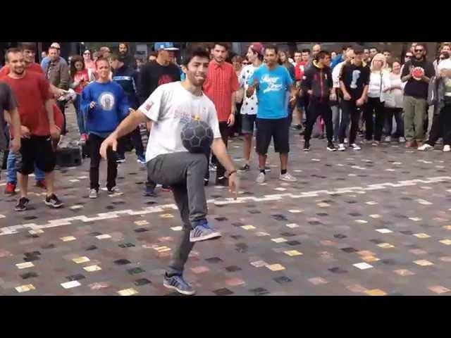 Street Dance Monastiraki Square Athens Greece