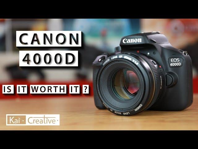 The Cheapest Canon DSLR! But is it Any Good? Canon 4000D  | Kaicreative | Freelance Filmmaker