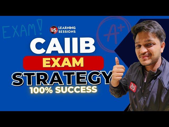 CAIIB Exam strategy | most important tips and tricks | Free study material