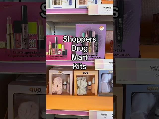 Shopper Drug Mart Kits - Perfect for gifting! #shoppersbeauty #shoppersdrugtmart