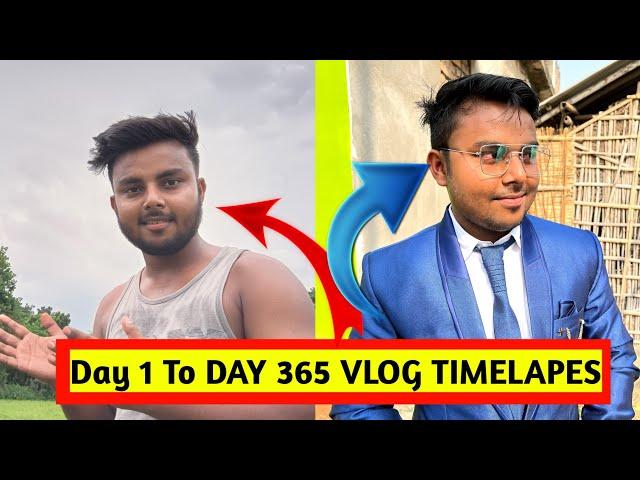 day 1 to day 365 vlog timelapse @souravjvlogs @YouTube Tausifazad