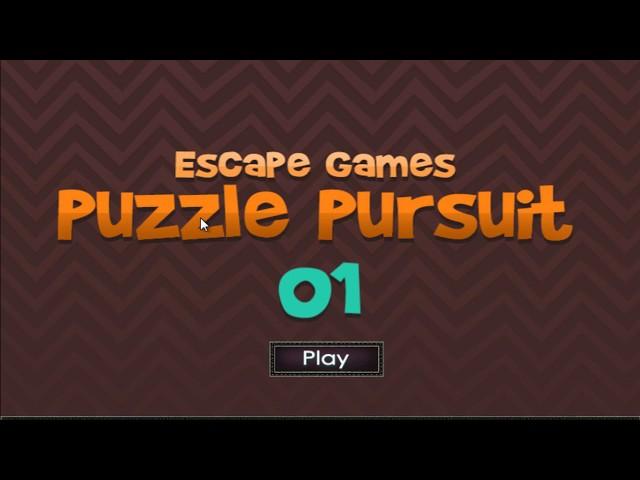 Escape Games Puzzle Pursuit 01 WalkThrough - FirstEscapeGames