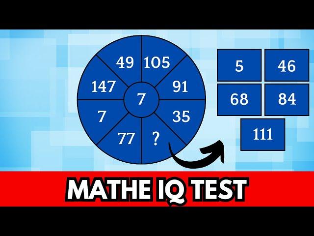 Einstein oder ein Stein: Wie hoch ist dein Mathe-IQ?Mathe IQ Test