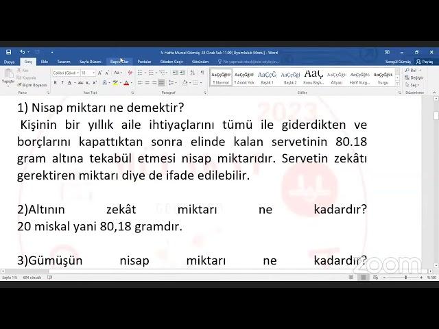 "GEÇERKEN UĞRA" - MÜLAKAT KURSU - MÜLAKATTA ÇIKMIŞ SORU KÖŞESİ - MURSEL GÜMÜŞ