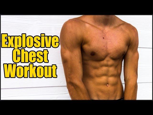 Explosive 6 Min. Home Chest Workout (Follow Along Workout) | Tim S Fitness