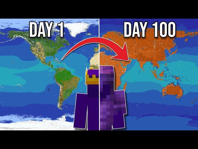 Surviving 100 Days on Minecraft Earth