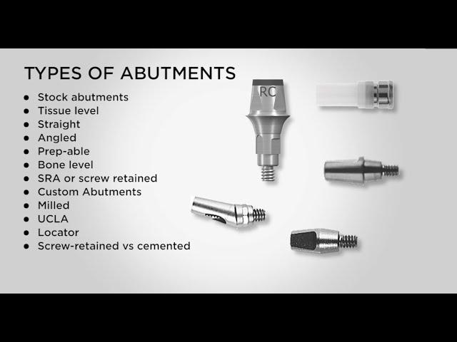 Understand Types of Implant Abutments and Their Uses