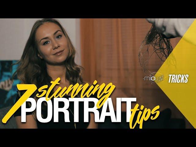 7 awesome portrait photography tips | Milou PD Tricks