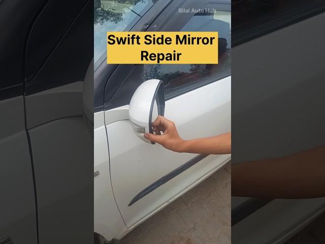 Swift Outside Rear View Mirror Restoration.