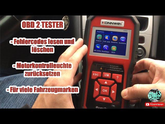 OBD II/EOBD Lesegerät Konnwei KW 850