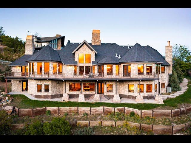 Tuscan Inspired Legacy Home Overlooking the Heber Valley