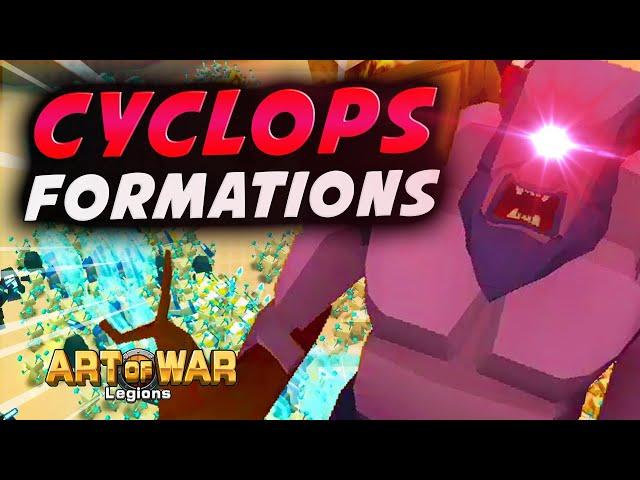 How To Build A Cyclops Formation In Art of War: Legions