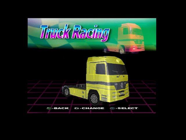 Truck Racing. [PlayStation - Kung Fu, Midas Interactive]. (2002). ALL Tracks, Medium. Playthrough.