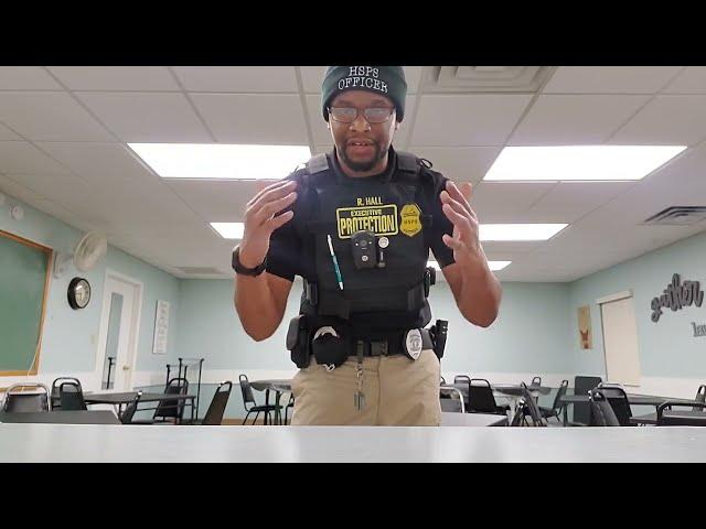 basic security officer setup for unarmed job