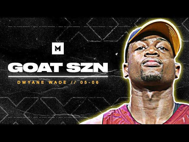 Young Dwyane Wade's LEGENDARY 2005-06 Season! FINALS MVP! | GOAT SZN