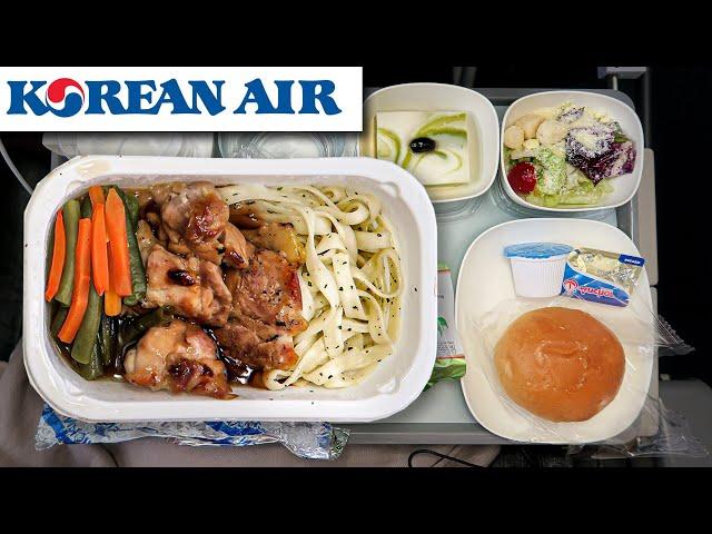 AIRPLANE FOOD from Japan to Hawaii ️ KOREAN AIR Meals