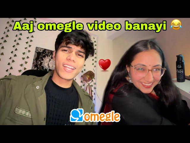 Aaj Anushree ke saath OMEGLE video banayi 