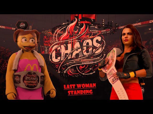 CWF Chaos - Last Woman Standing - 16.11.24 (WWE2K24) #wwe2k24 #videogames #wrestling