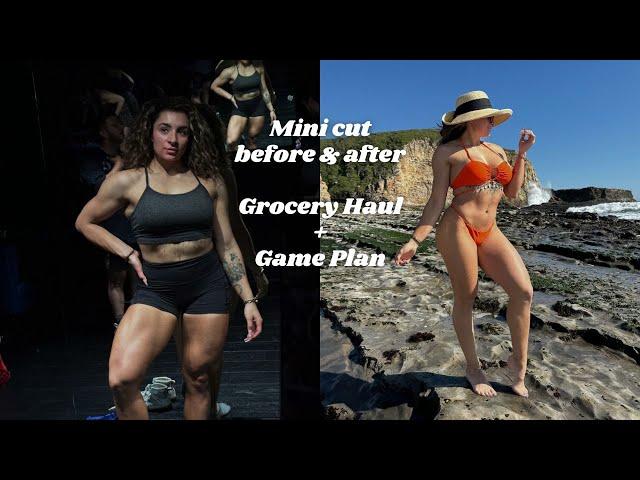 Mini Cut RESULTS-- 13lbs Down In 6 Weeks | Full Physique Before & After | Walmart Grocery Haul