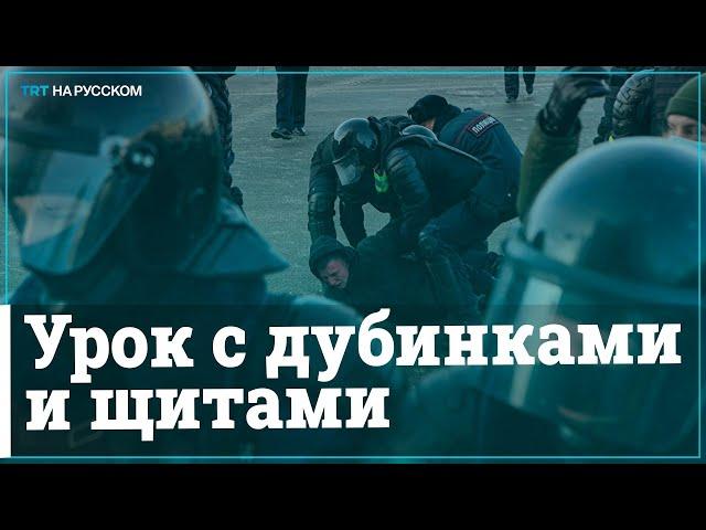 В Нижневартовске школьников учат разгонять протесты