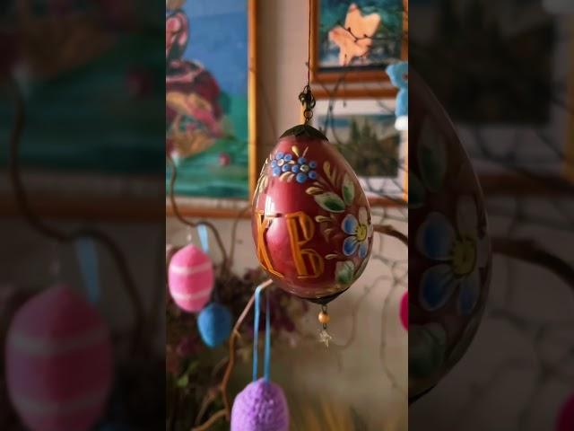 Завораживающее старинное пасхальное яйцо