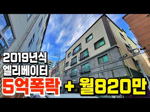 5억폭락으로 땅값은 없습니다 월임대수익820만원 나오는 다가구주택 경매투자