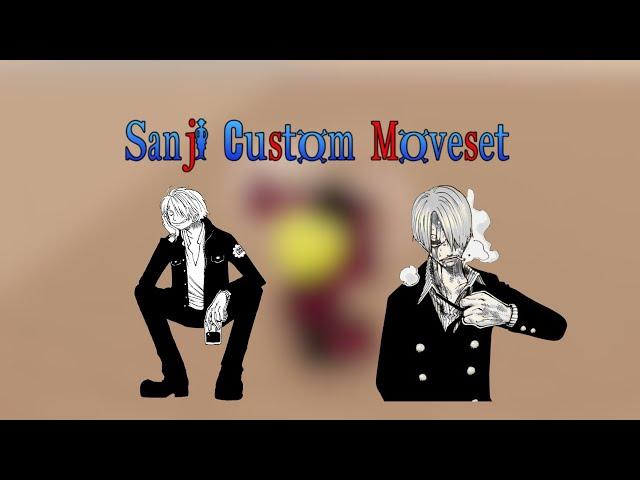 PTS Sanji Moveset using the JJS Skill Builder! [Guy's Custom Movesets]