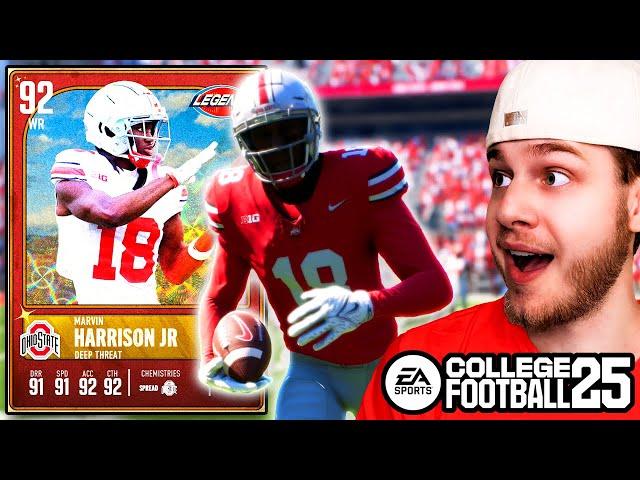 *NEW* WR1 Marvin Harrison Jr. COOKS CUT Gauntlet! College Football 25