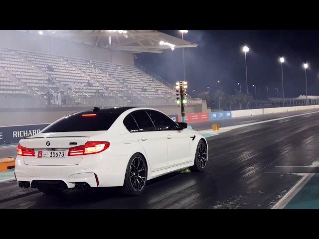 2019 BMW M5 Competition 1/4 mile-Stock