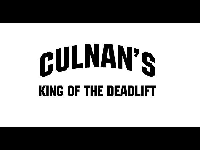 2024 Culnan's King of the Deadlift