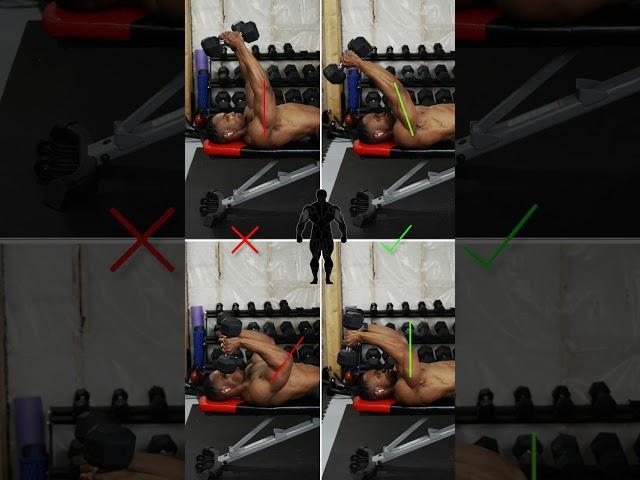 Dumbbell Tricep Skullcrusher Form Tips!