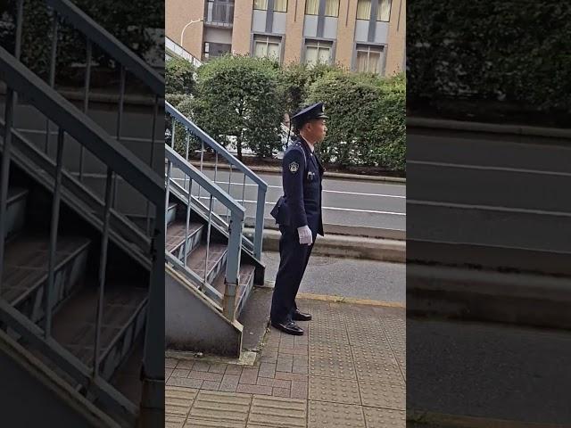 めったに見れない皇宮警察の白バイ・・2台‍️