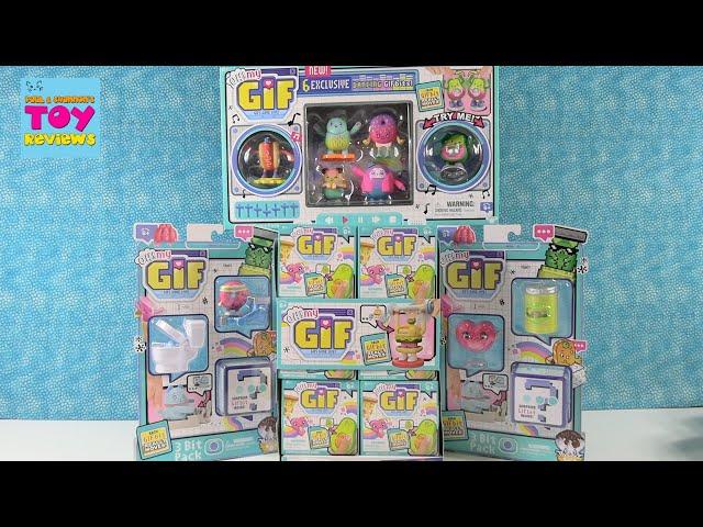 Oh My Gif Palooza Dancing Gifbits Exclusive Blind Box Opening Review | PSToyReviews