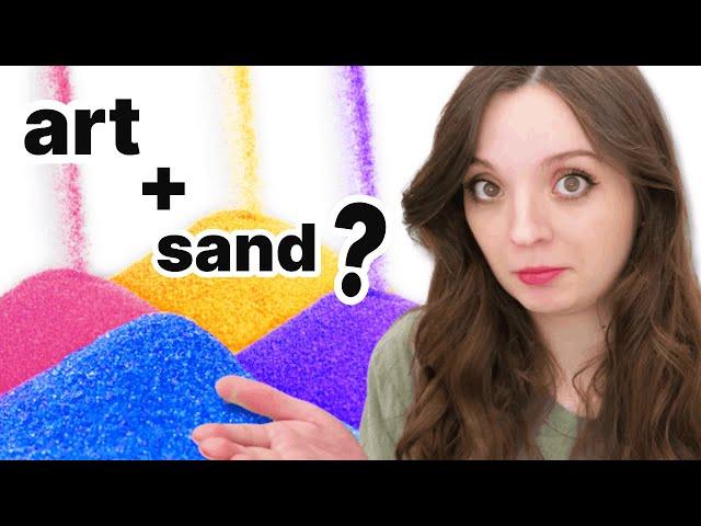 I tried SAND ART ⏳