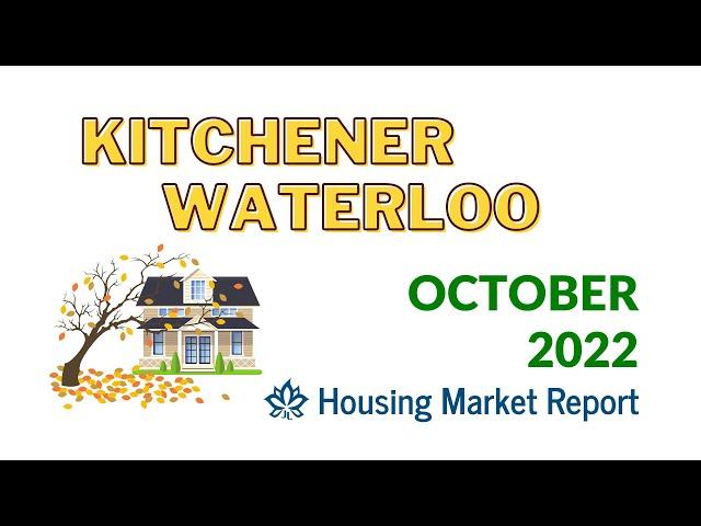 Home Sales FALLING   [Kitchener Waterloo & Region]