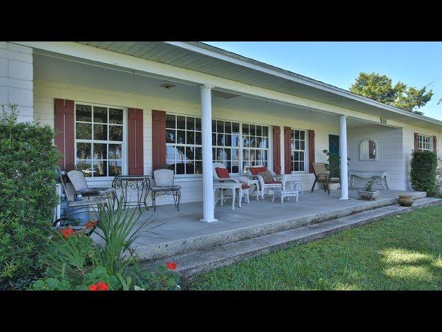 Waterfront Pool Home For Sale On Intracoastal Waterway in Edgewater FL