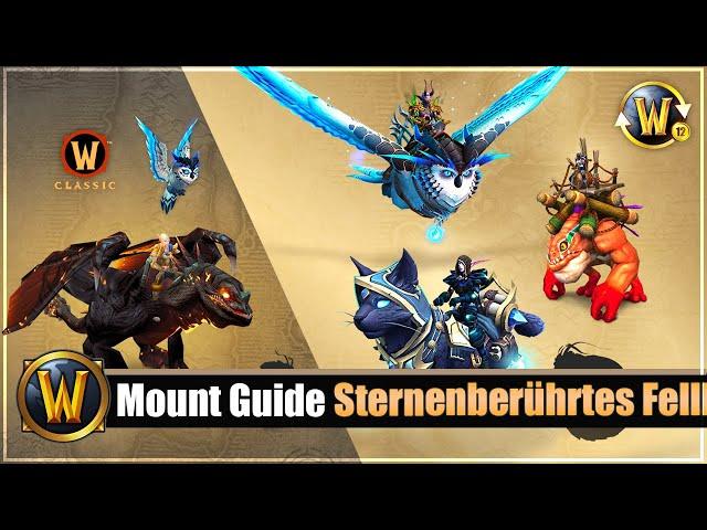 Mount Guide #404: [Gewaltiger Grrloc] & [Sternenberührtes Fellknäuel] & [Bezaubernder Kurier]