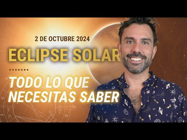  ECLIPSE SOLAR  ¿Cómo Lo Vives Según Tu Carta Natal? - Astrología Evolutiva