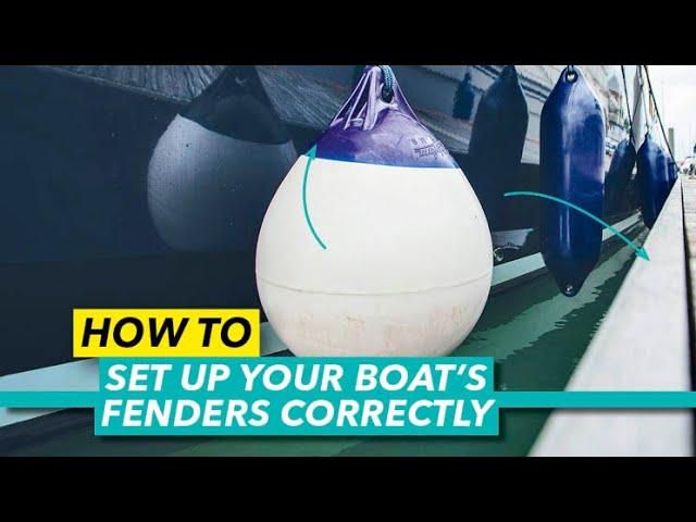 How to set up your boat's fenders correctly | Jon Mendez's expert skippers tips | MBY