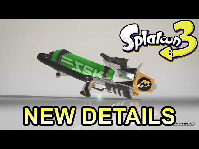 Brand New Splatoon 3 Forge Splattershot Pro Weapon Details Revealed