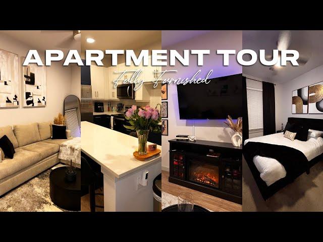 MY FULLY FURNISHED APARTMENT TOUR 2024 | Amazon & TikTok Finds | Affordable