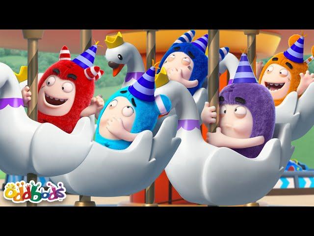 Carnival Cupcake Catastrophe! | 1 HOUR | Oddbods Full Episode Compilation! | Funny Cartoons for Kids