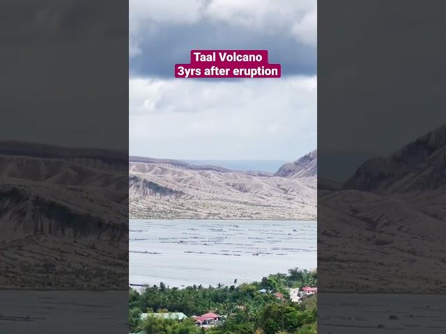 Taal Volcano after eruption#taal#philippines #army #fyp